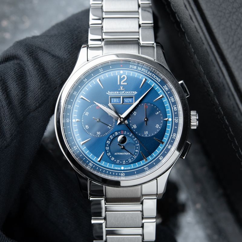 Jaeger-LeCoultre Master Control UNWORN 2/2025 Chronograph Calendar Blue