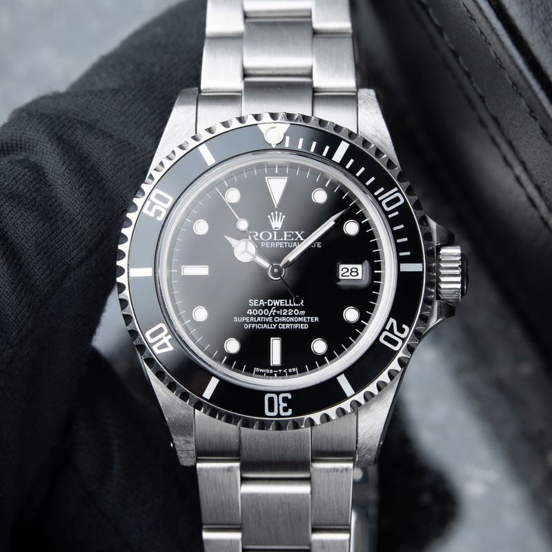 Rolex Sea-Dweller 4000 Oyster Perpetual Diver Black Bezel Steel SD4K 40mm
