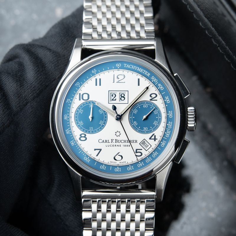 Carl F. Bucherer Heritage Bicompax Annual Calendar Limited Edition Chronograph