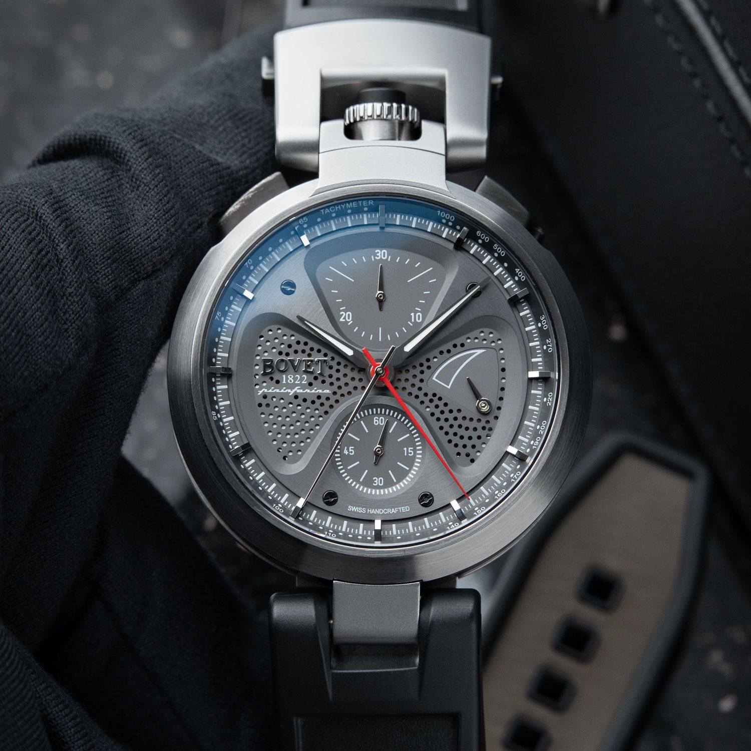 Bovet Pininfarina Sergio Limited Edition Split Chronograph Amadeo Grey 45