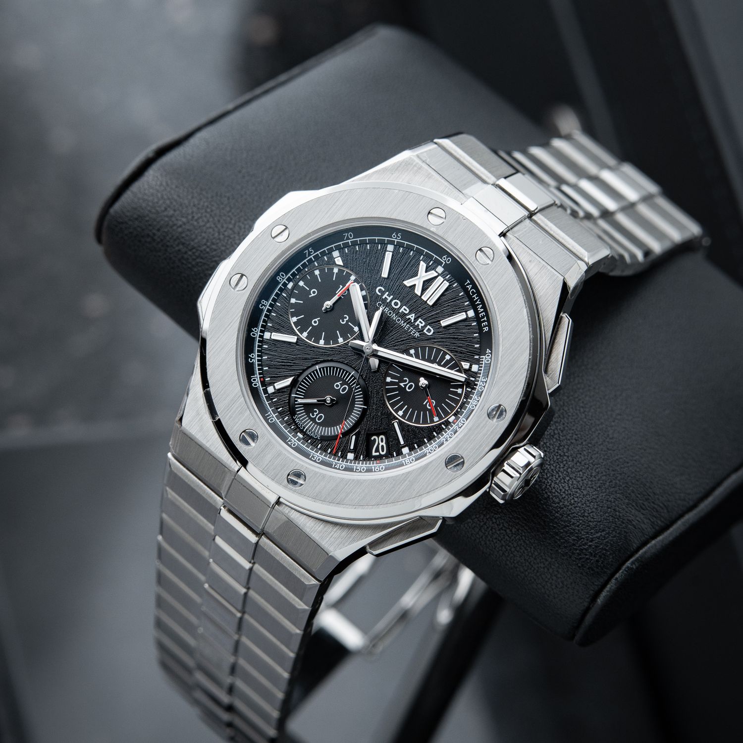 Chopard Alpine Eagle STICKERED XL Chrono Flyback Black Dial