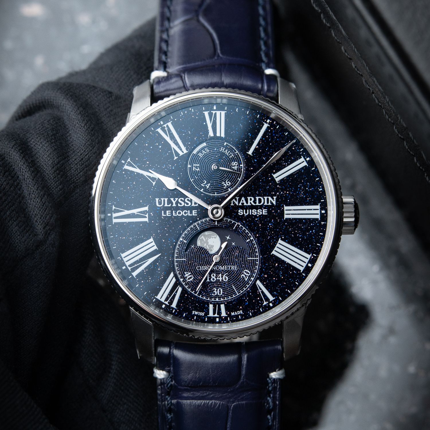 Ulysse Nardin Marine Torpilleur UNWORN 5/2025 Aventurine Moonphase Limited Edition
