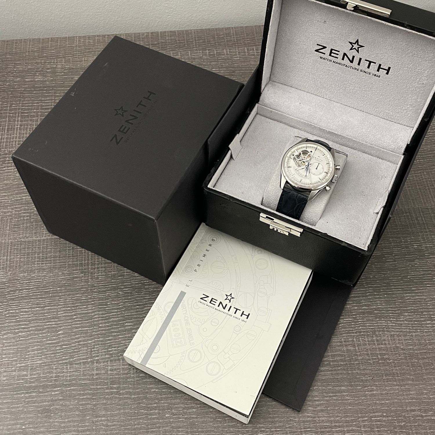 Zenith Chronomaster Open El Primero Chronograph Power Reserve