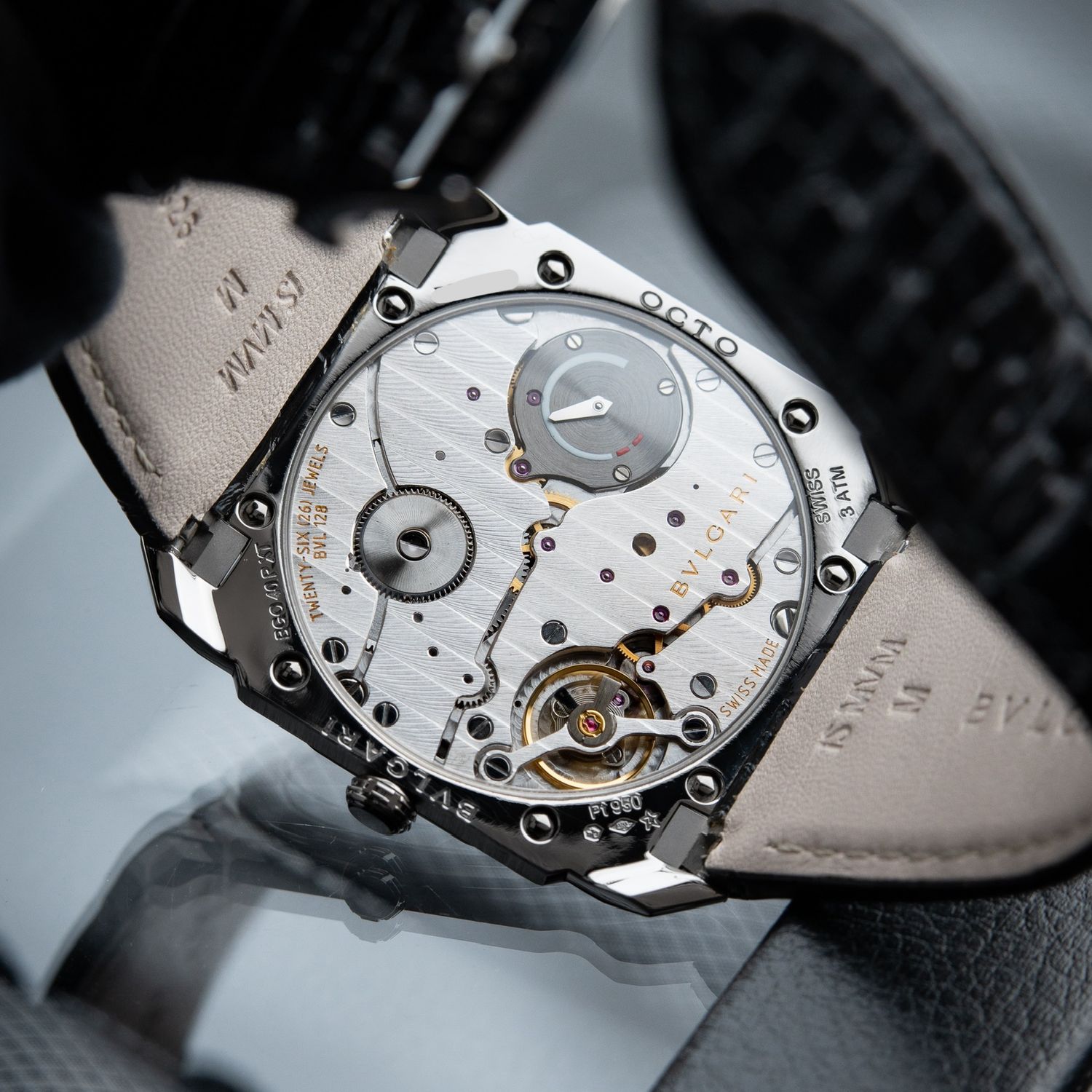 BVLGARI Bulgari Octo Finissimo Extra Thin Platinum Black Dial