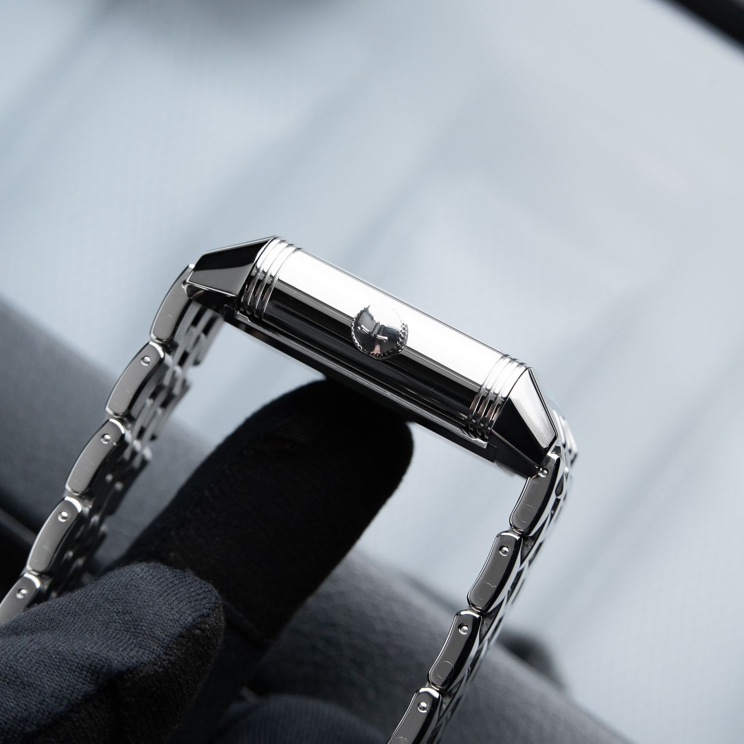 Jaeger-LeCoultre Reverso Grande Date Duoface Silver Exhibition