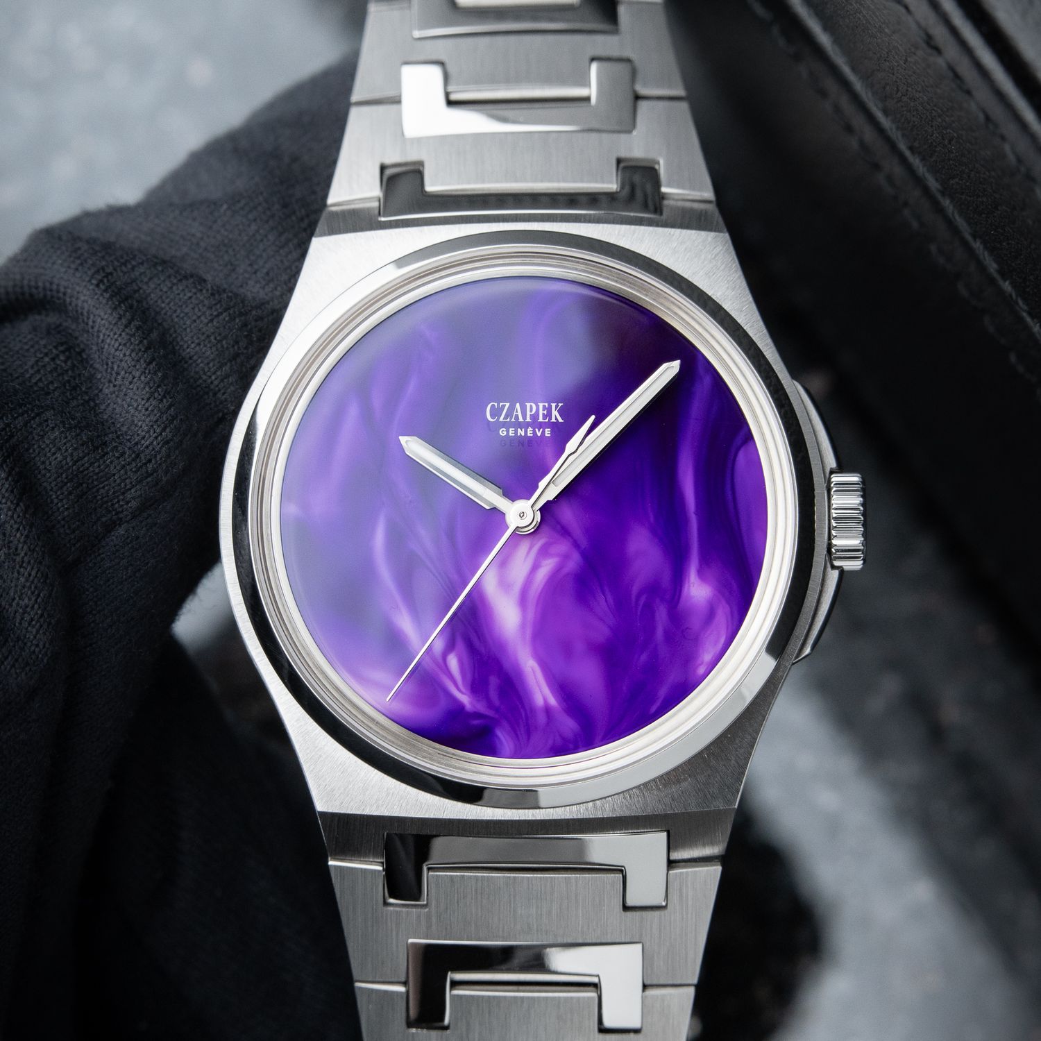 Czapek Antarctique UNWORN 6/2025 Purple Storm Limited Edition 18 Bracelet