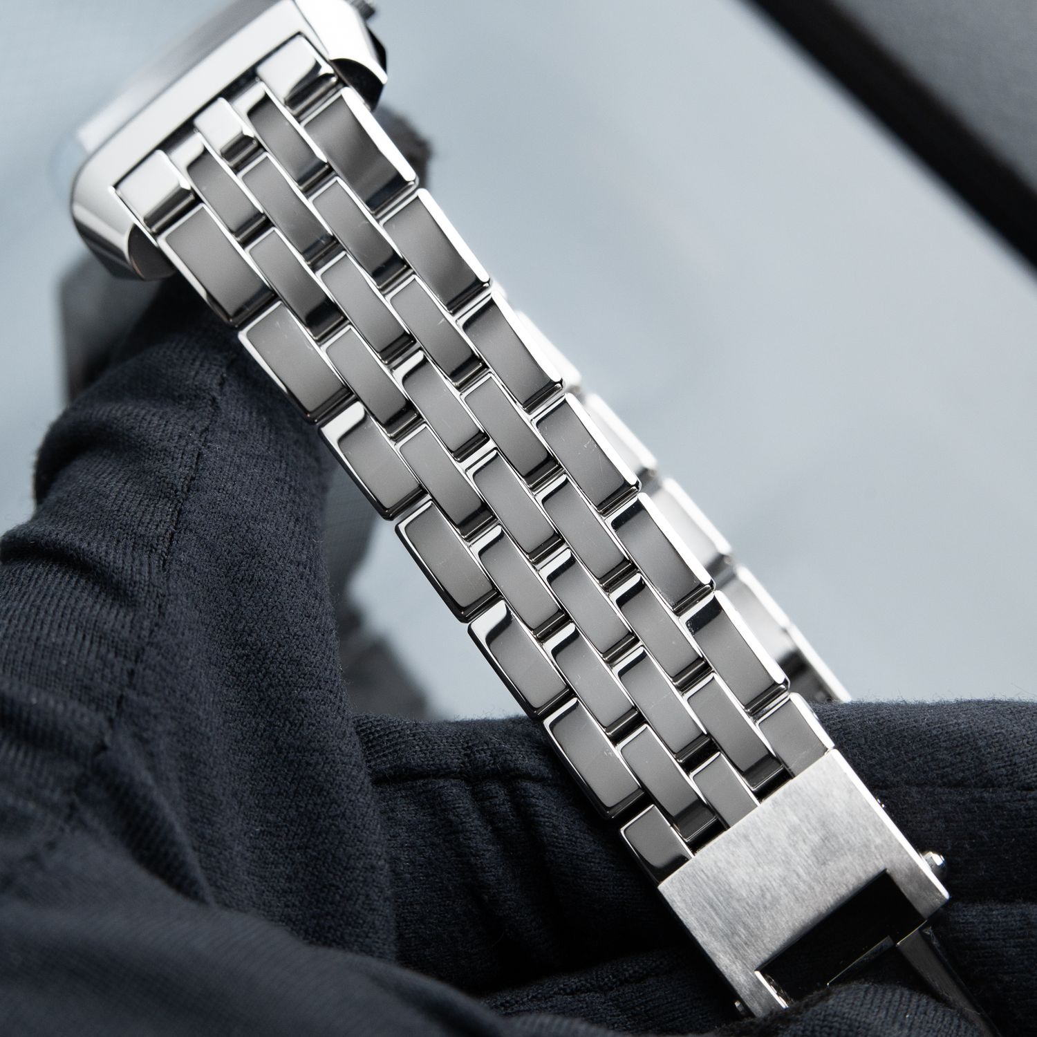 リセス ウィークエンド Jaeger-LeCoultre Reverso Grande Date Duoface Silver Exhibition