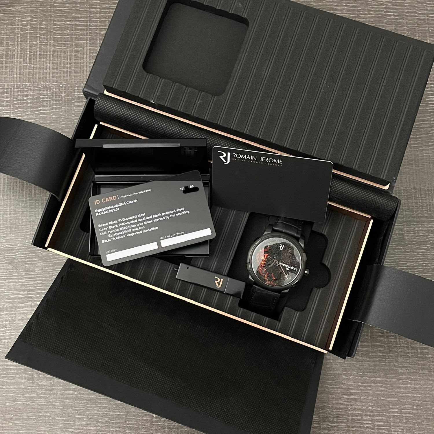 Romain Jerome UNWORN Eyjafjallajokull DNA Classic Limited Volcanic