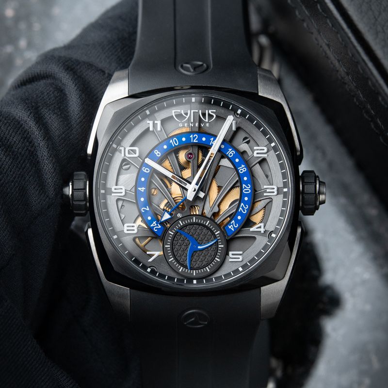 Cyrus Keplcys GMT Retrograde RARE Limited Edition Of 50 DLC Titanium Blue