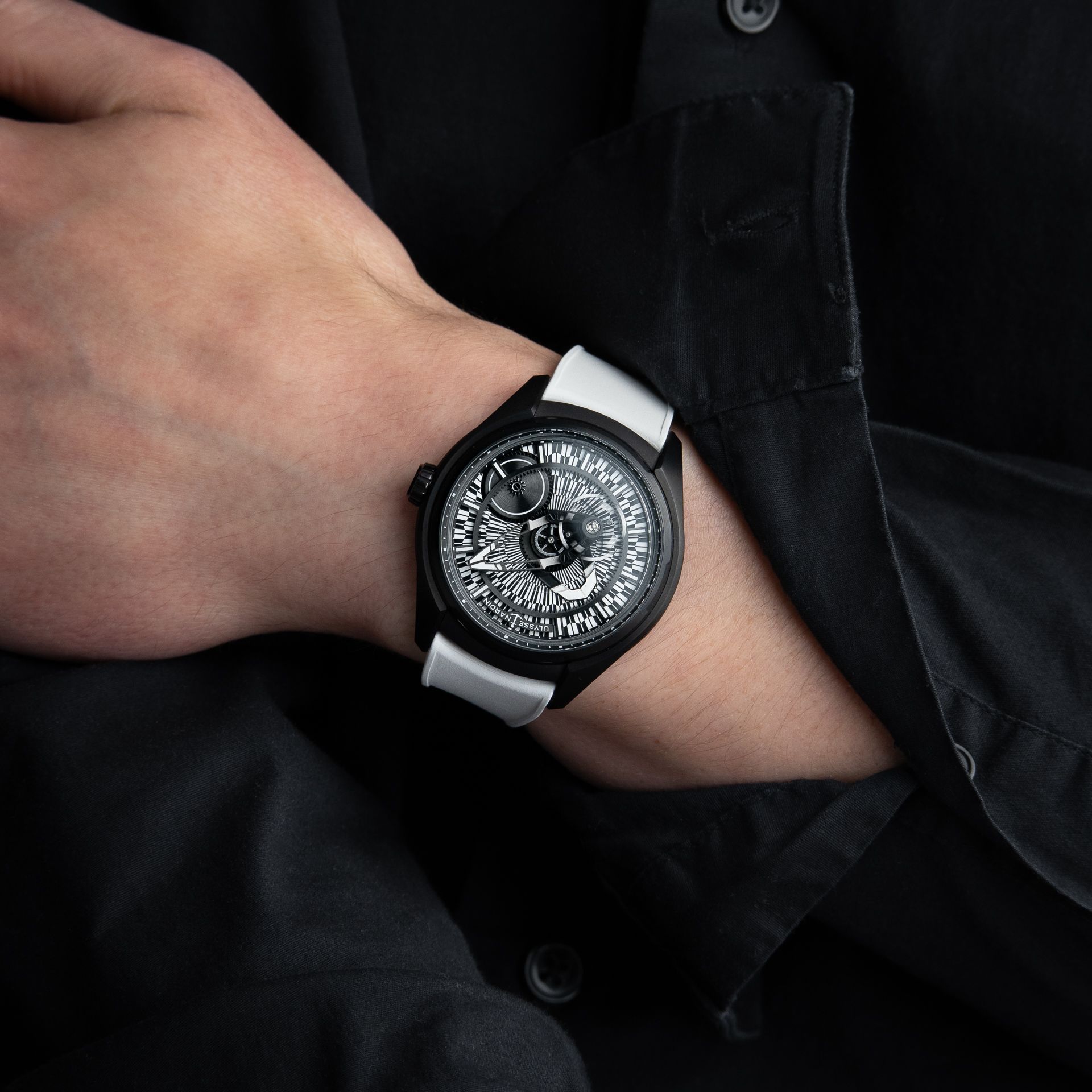 Ulysse Nardin Freak X Yagasuri Arrow Feather Limited Edition DLC Titanium