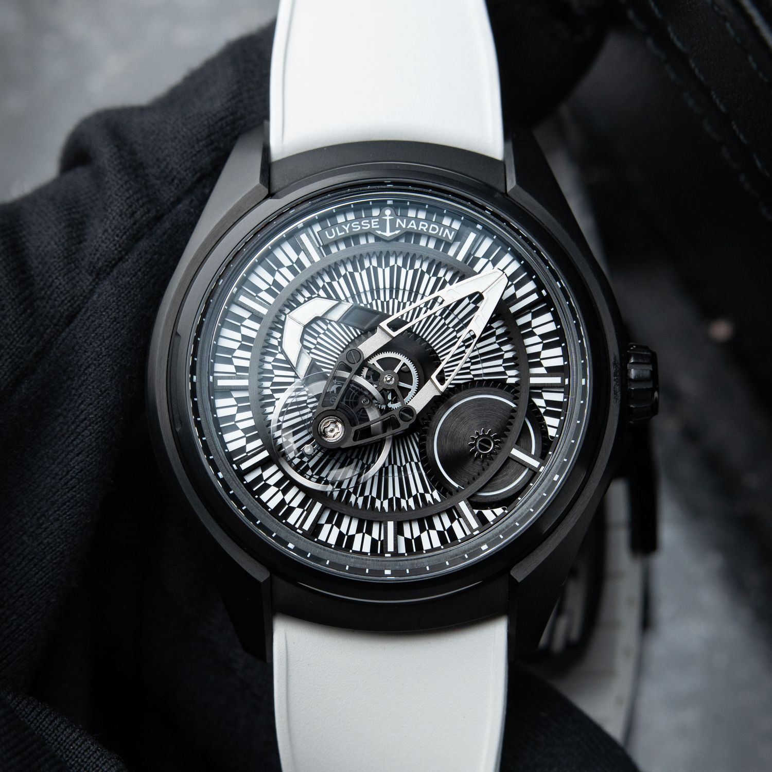 Ulysse Nardin Freak X Yagasuri Arrow Feather Limited Edition DLC Titanium