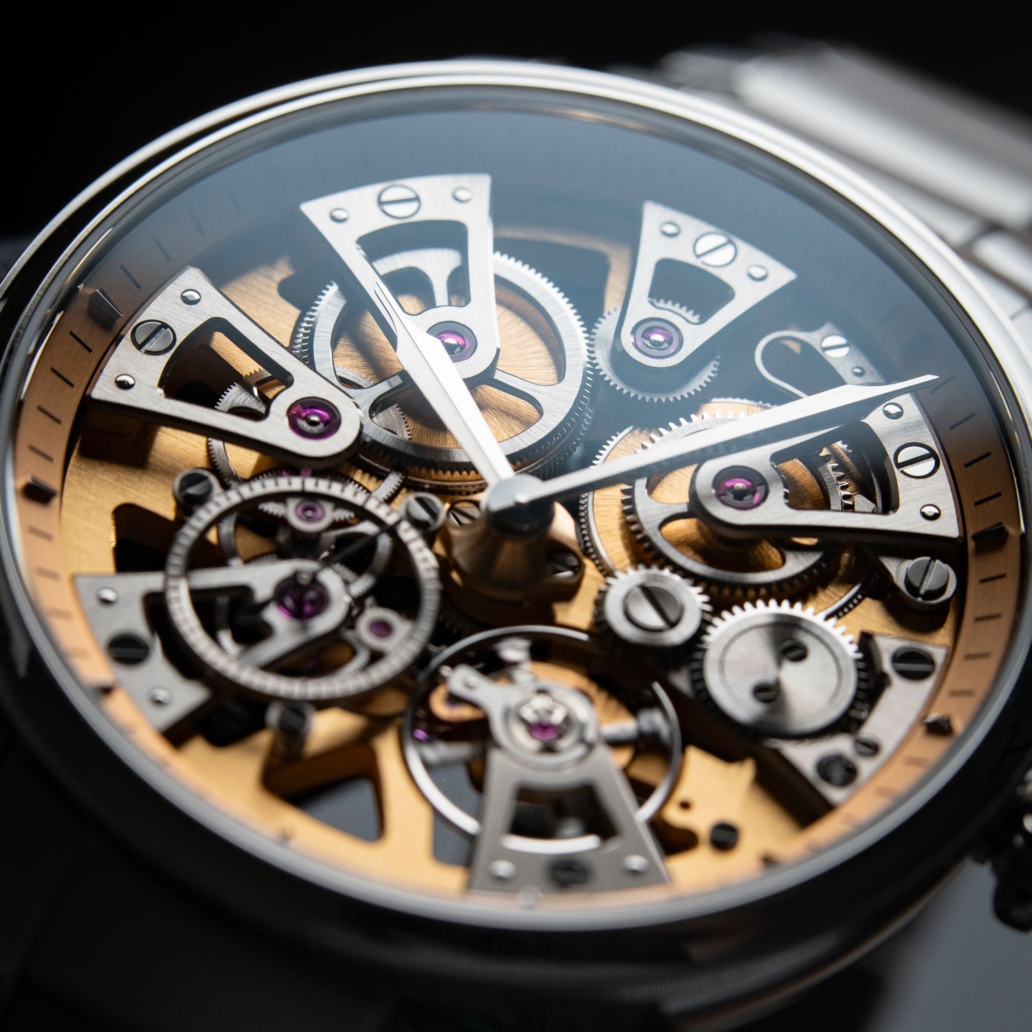 arnold Arnold & Son Nebula UNWORN 6/2025 Limited Edition Gold Dial