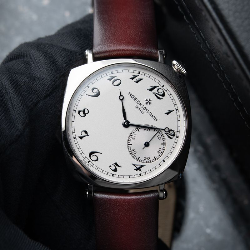 Vacheron Constantin Historiques American 1921 STRAPS 36.5 White Gold Set