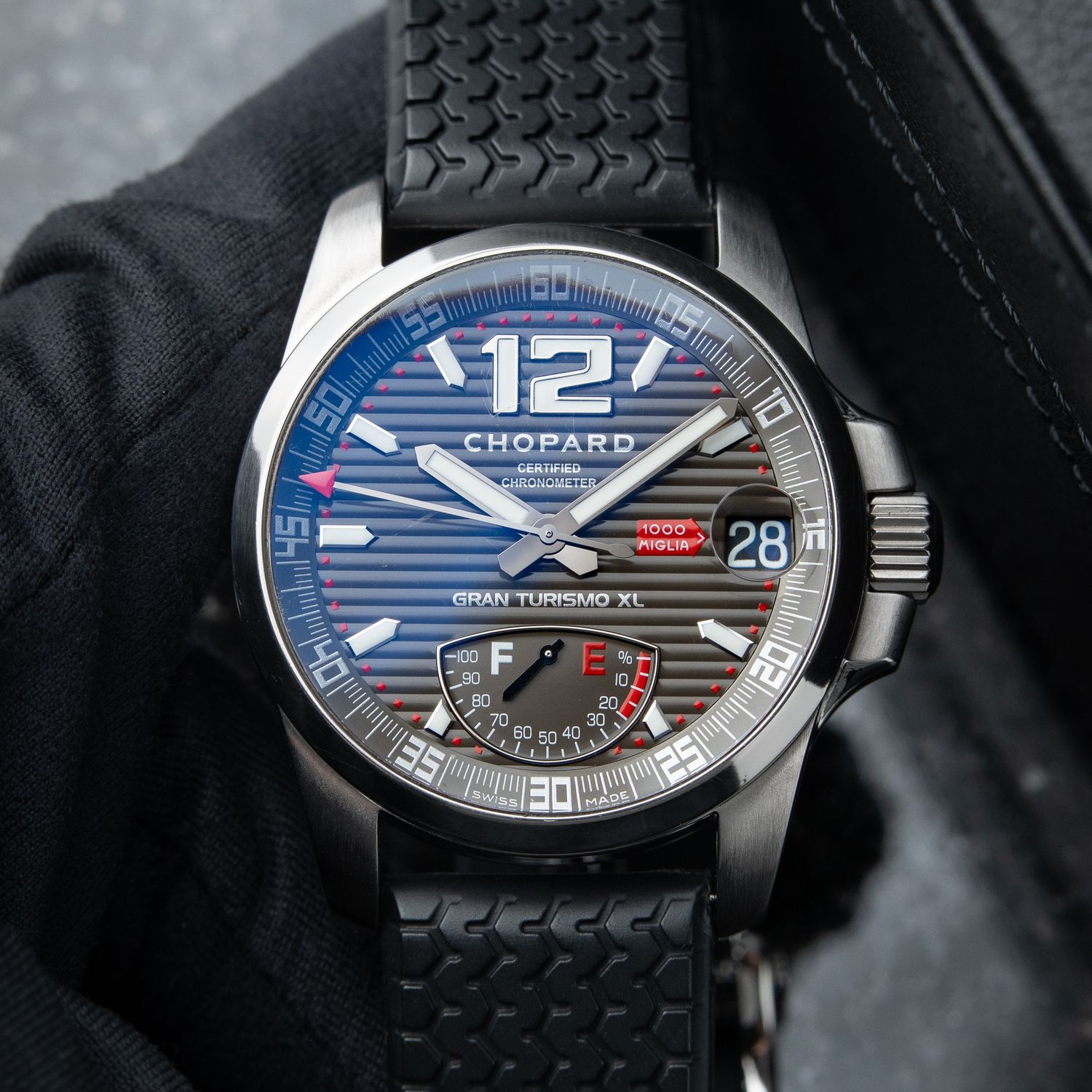 Chopard Mille Miglia Gran Turismo XL Power Reserve Titanium Limited Edition 44