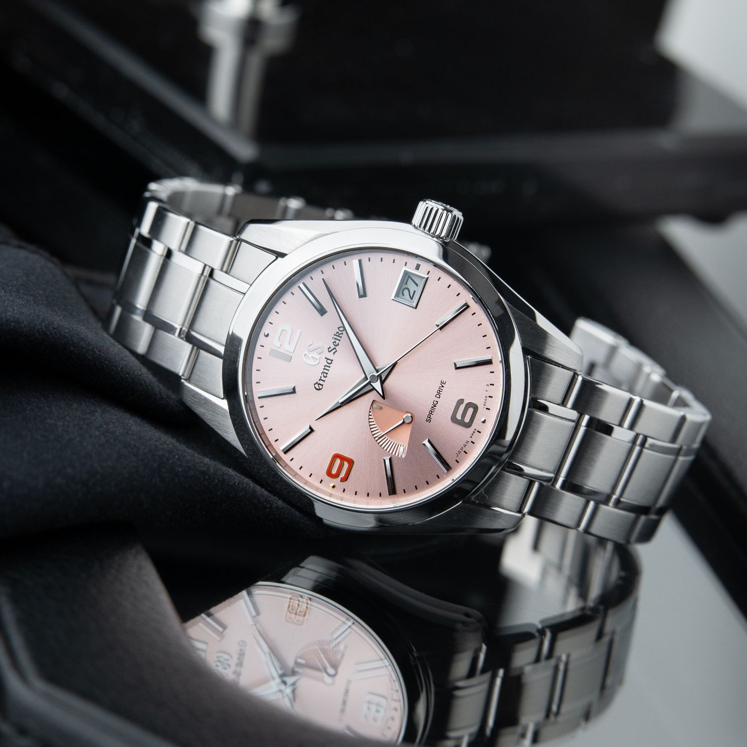 Grand Seiko Heritage AJHH JDM Limited Edition Pink Dial Spring
