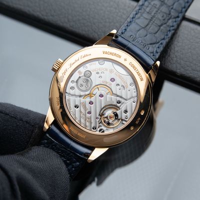 Vacheron Constantin Historiques 1948 Triple Calendar Blue Rose