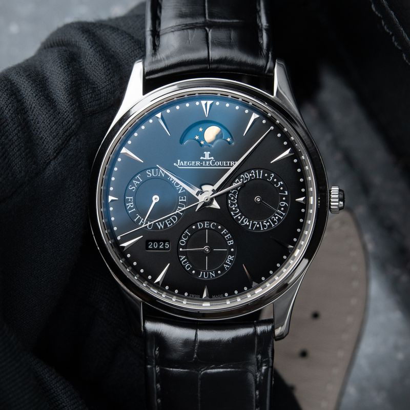 Jaeger-LeCoultre Master Ultra Thin Perpetual Calendar Automatic Black Dial 39mm
