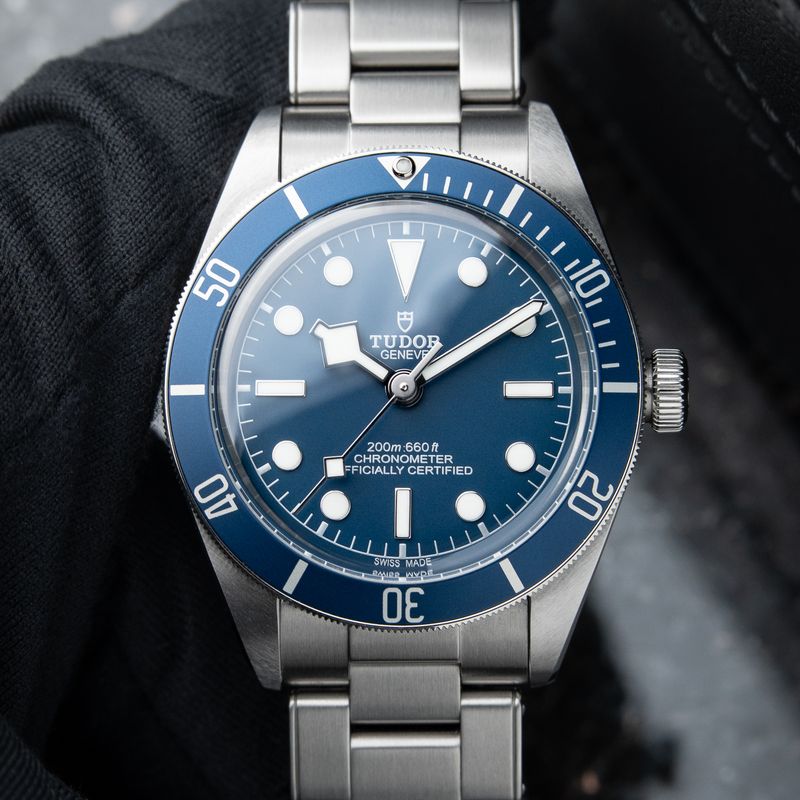 Tudor Black Bay 58 2/2024 Blue Dial Aluminum Bezel Steel Bracelet 39mm