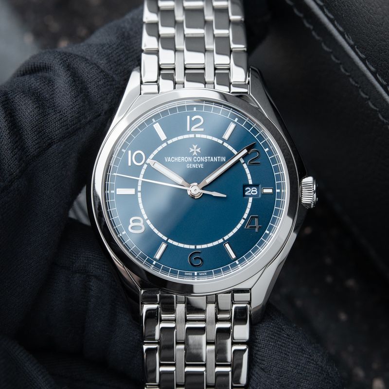 Vacheron Constantin Fiftysix STICKERED 4600E Blue Steel Bracelet Automatic Full Set Unworn