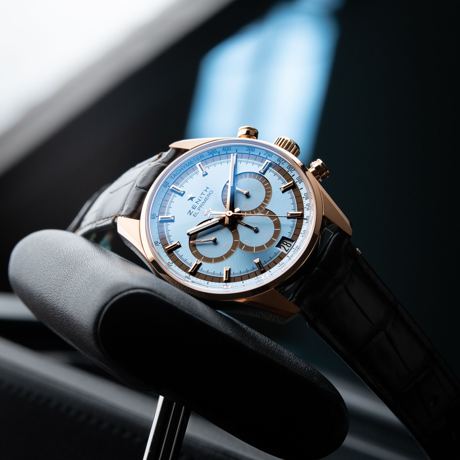 Zenith El Primero UNWORN 4/2025 Chronograph Limited Edition Rose Gold Blue
