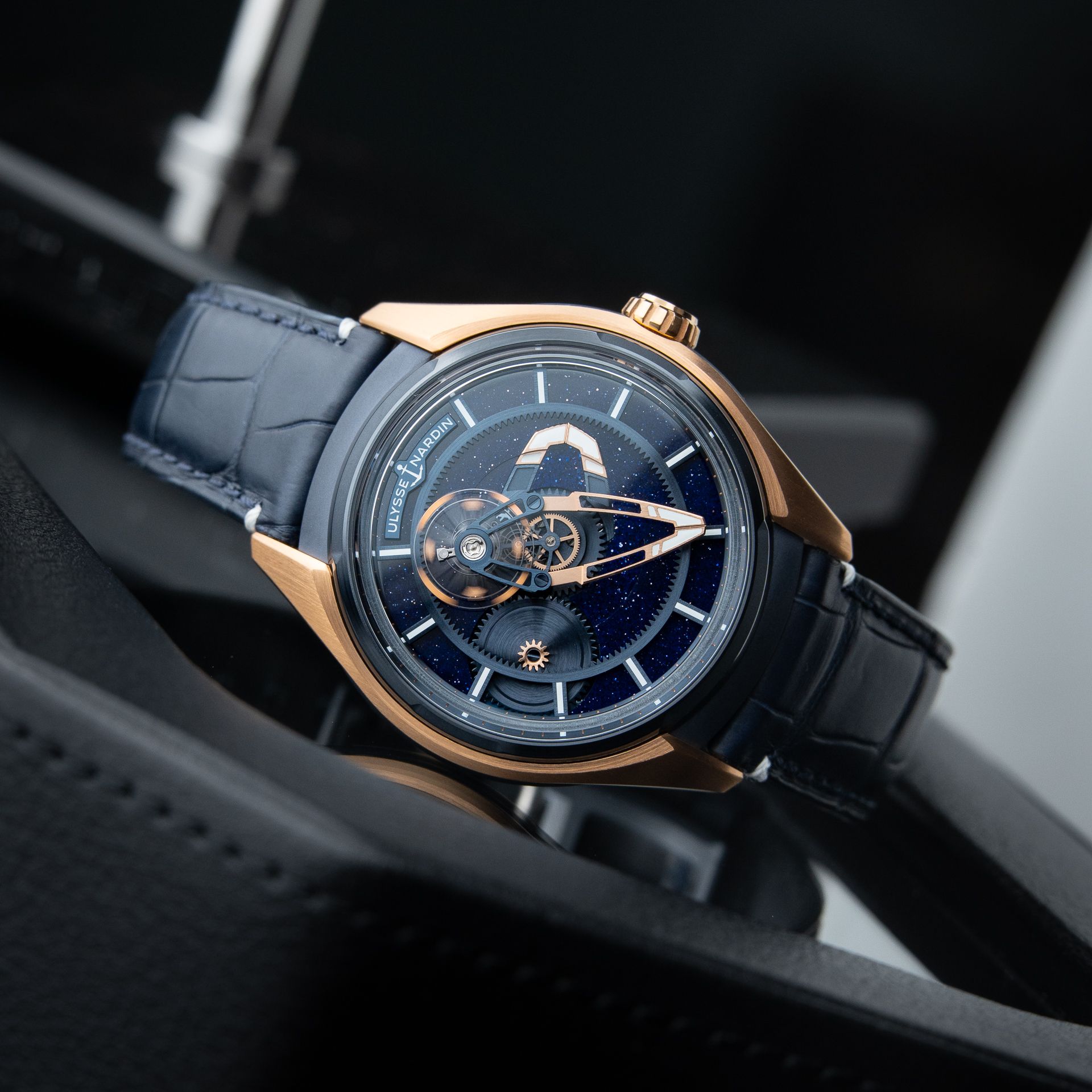 Ulysse Nardin Freak X Aventurine UNWORN 8/25 Limited Edition Rose Titanium