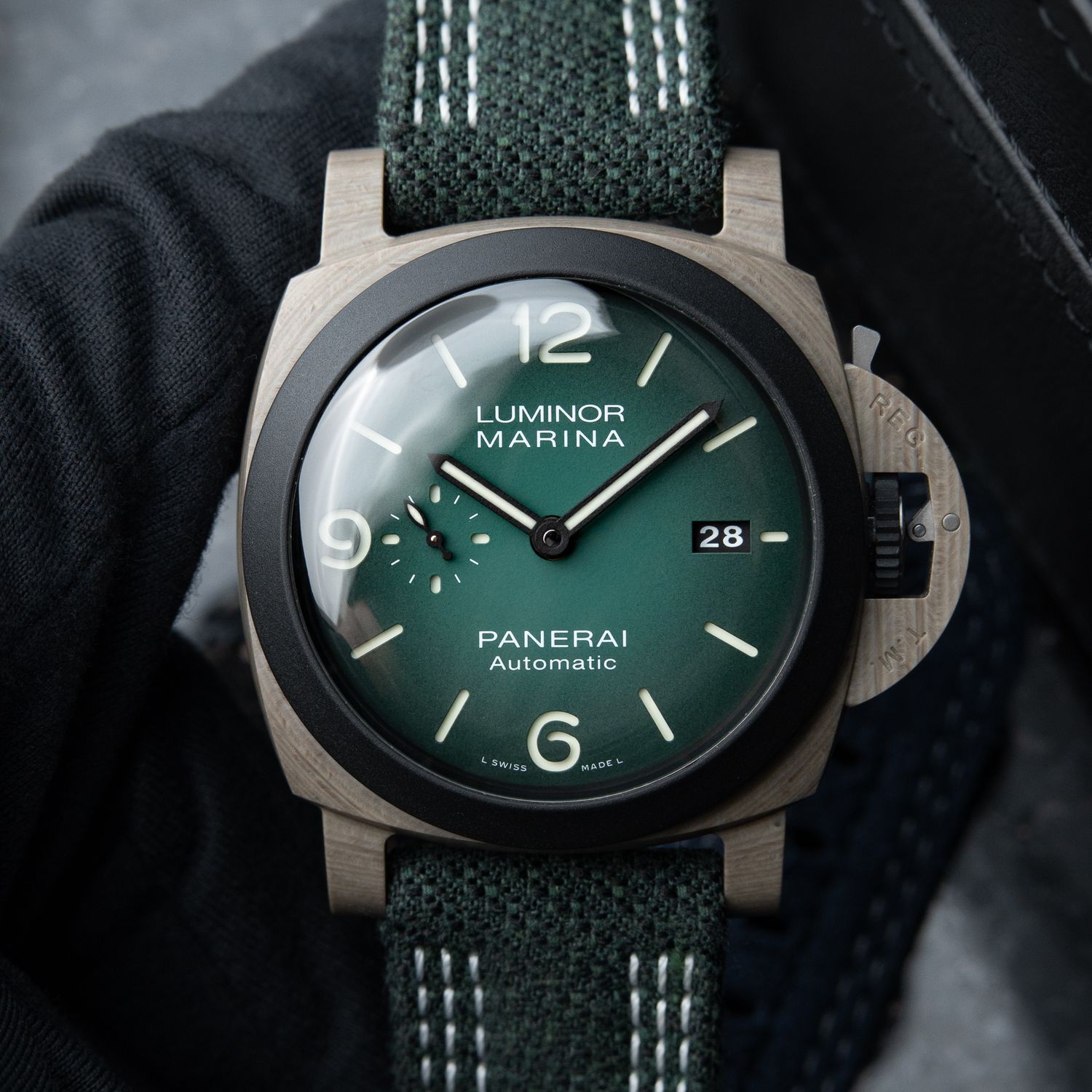 Panerai Luminor Marina Guillaume Nery Limited Edition 70 Fibratech Pam1120