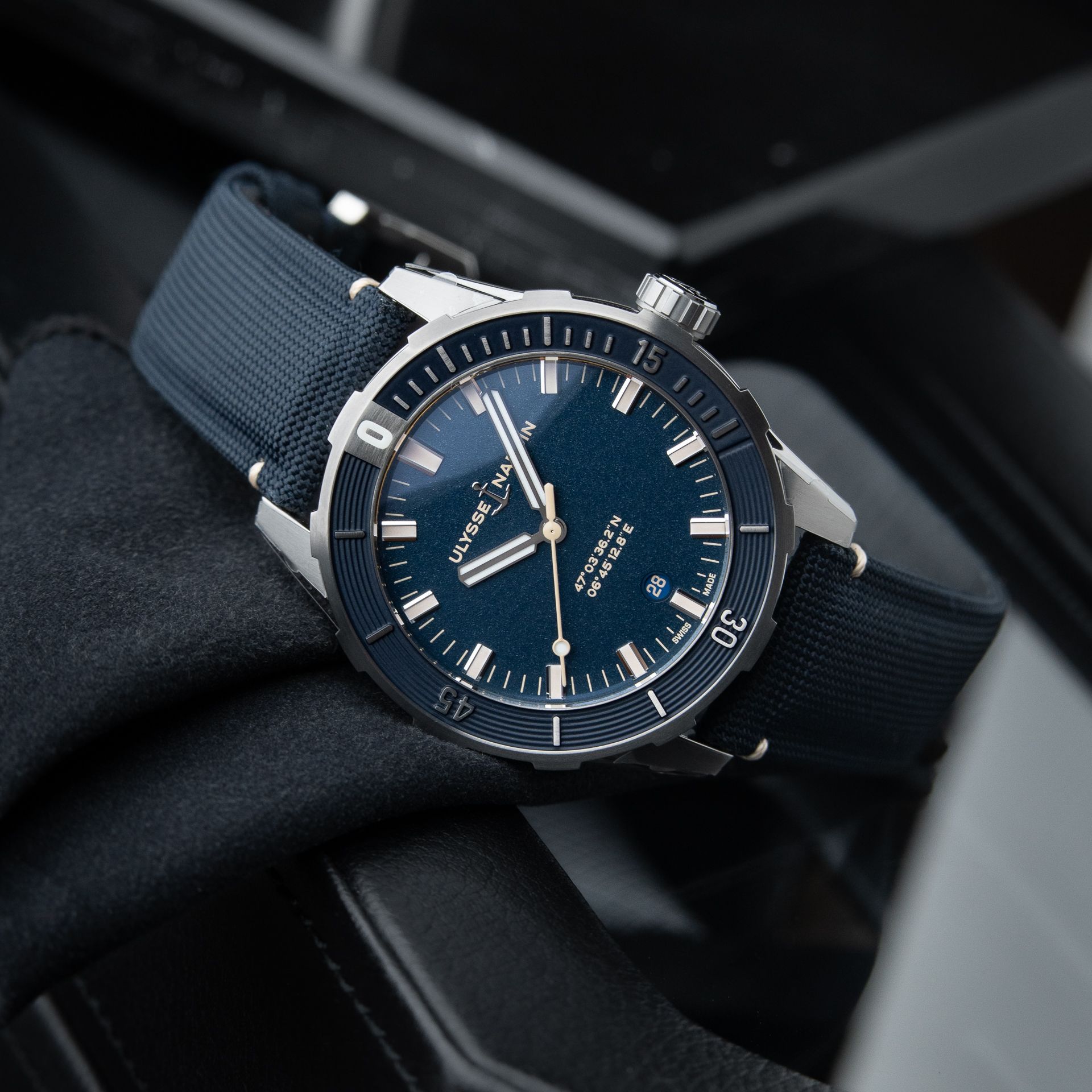 Ulysse Nardin Diver 300M STICKERED 6/2025 Blue Dial Automatic 42mm