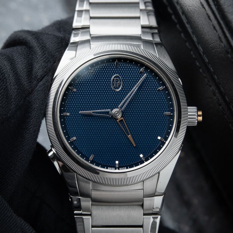Parmigiani Fleurier Tonda PF 7/2023 GMT Rattrapante Milano Blue Platinum