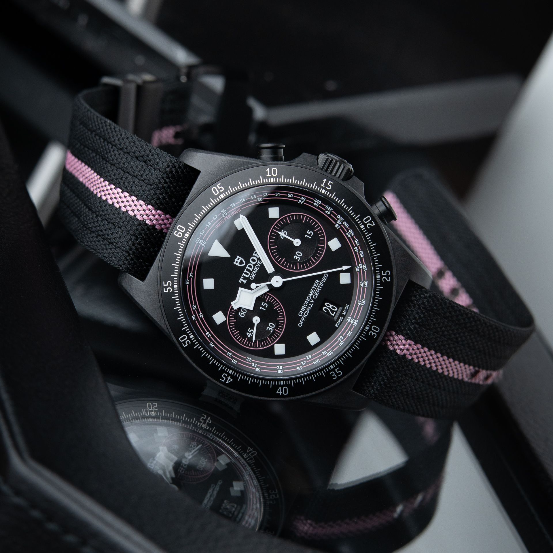 Tudor Pelagos FXD Chrono Giro D'Italia 7/2025 Pink Limited Edition Carbon Chronograph