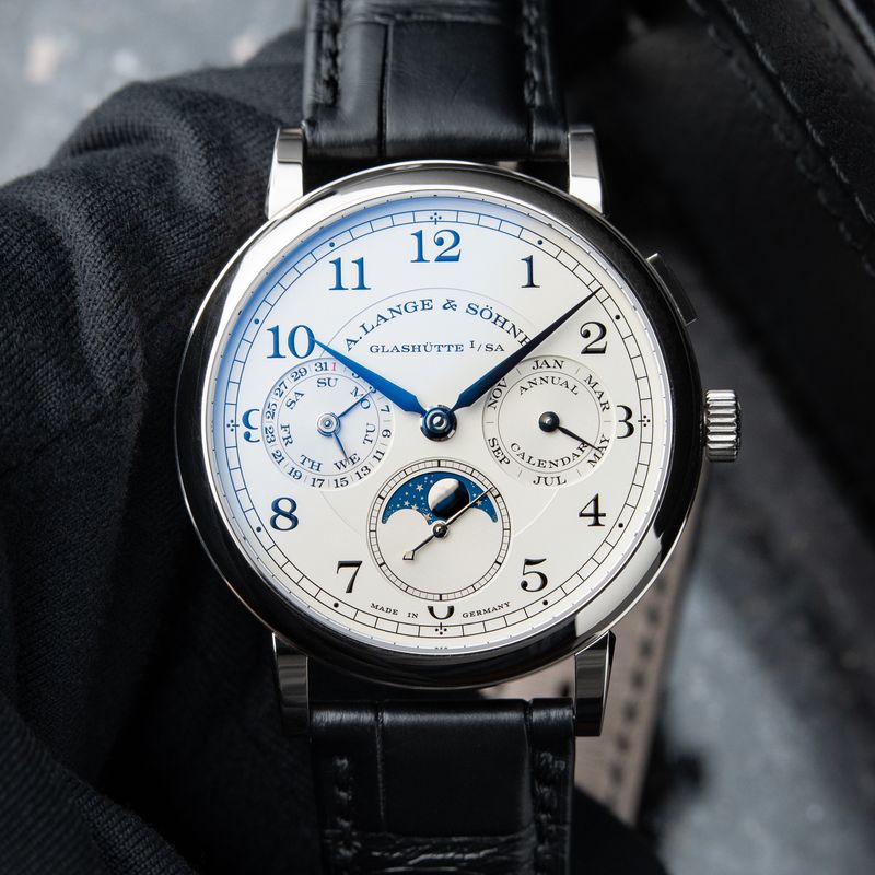 A. Lange & Söhne 1815 Annual Calendar 4/2025 Moonphase White Gold Sohne 40
