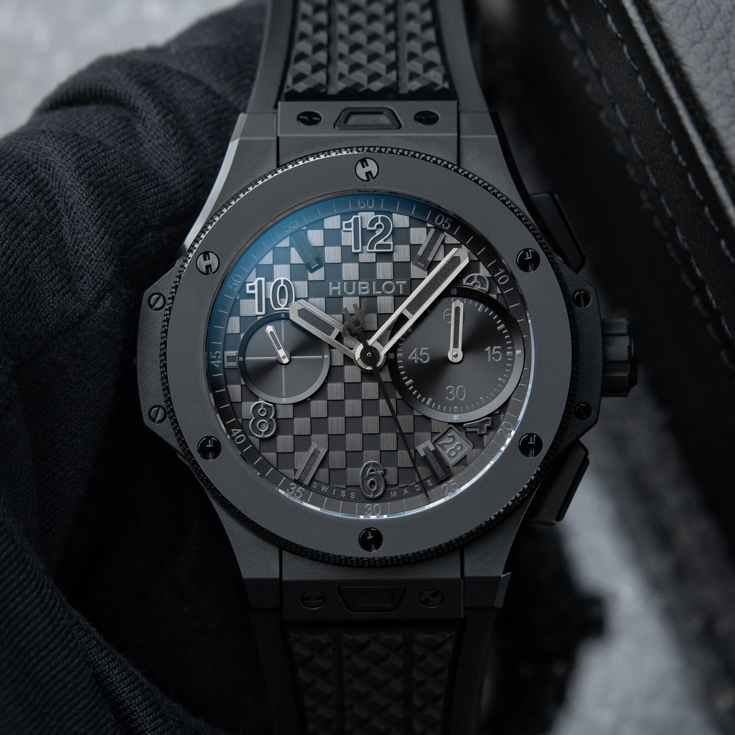 Hublot Big Bang 2025 20th Anniversary Limited Edition All Black Ceramic Unico Chronograph Hublot Big Bang 2025 20th Anniversary Limited Edition All Black Ceramic Unico Chronograph