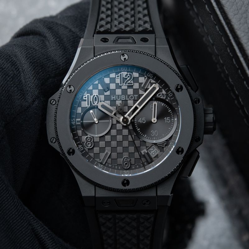 Hublot Big Bang 2025 20th Anniversary Limited Edition All Black Ceramic Unico Chronograph