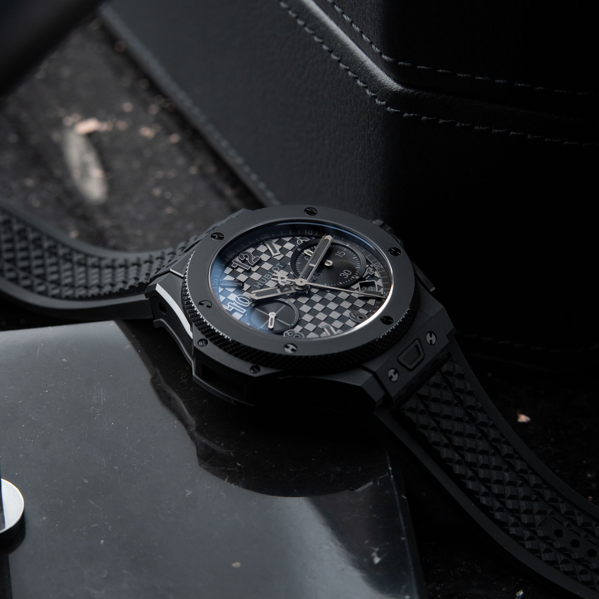 Hublot Big Bang 2025 20th Anniversary Limited Edition All Black Ceramic Unico Chronograph