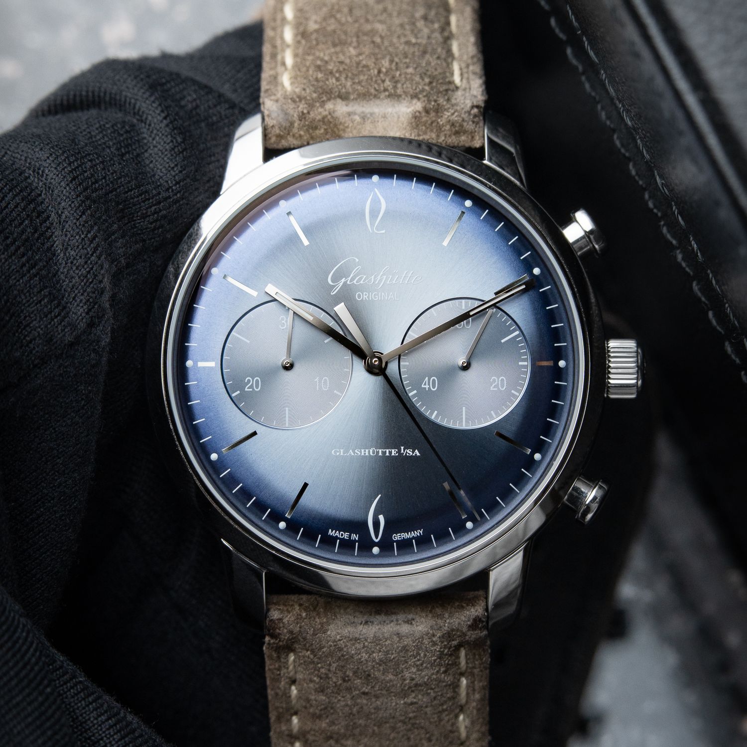 Glashutte Original Sixties Limited Annual Edition Chronograph Glacier Blue