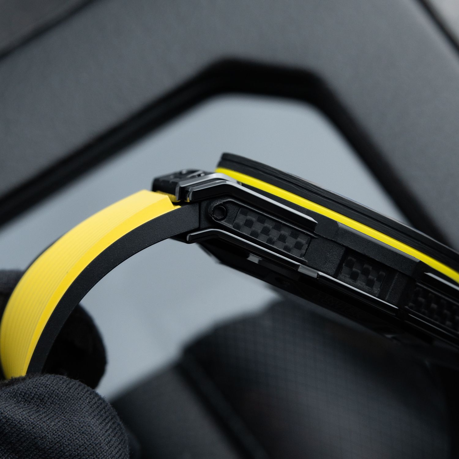 Hublot Big Bang Unico Ferrari Limited Edition Yellow Carbon Fiber