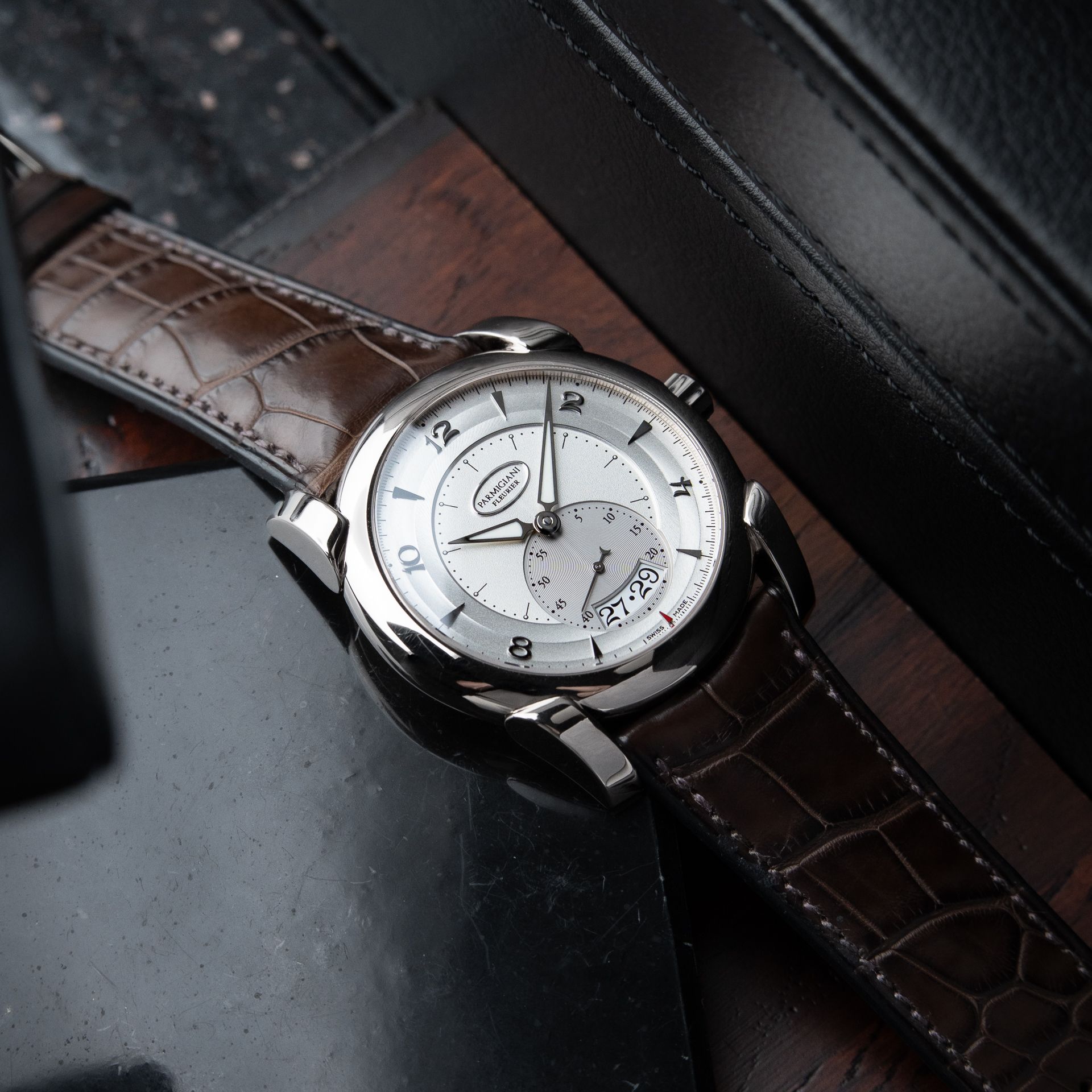 Parmigiani Fleurier Tonda Classic White Gold Automatic PF331 Silver 39mm