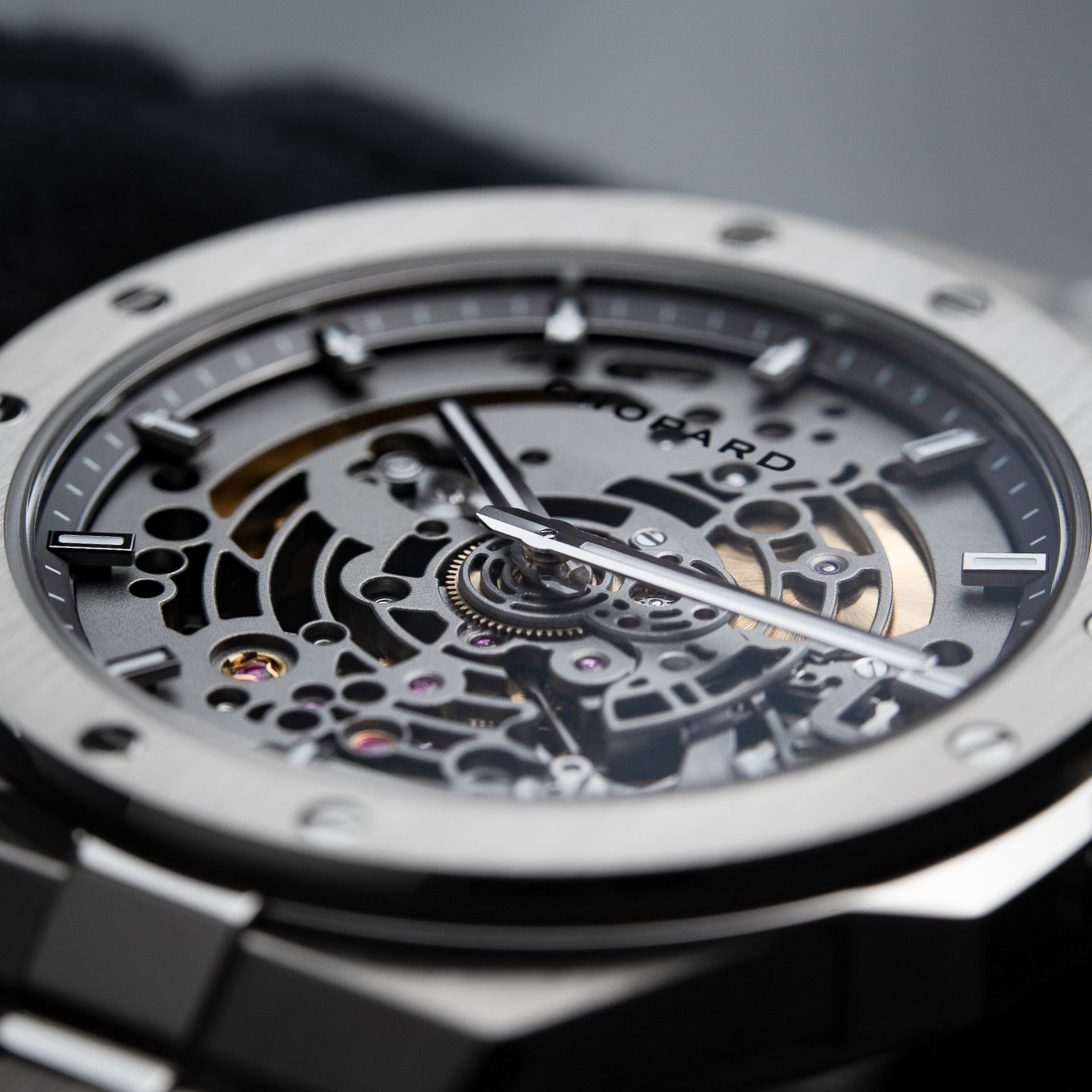 Chopard Alpine Eagle UNWORN 12/2024 Skeleton 41 XP TT Titanium Bracelet