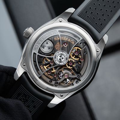 H.Moser & Cie. Pioneer Centre Seconds UNWORN 2025 Cosmic Green