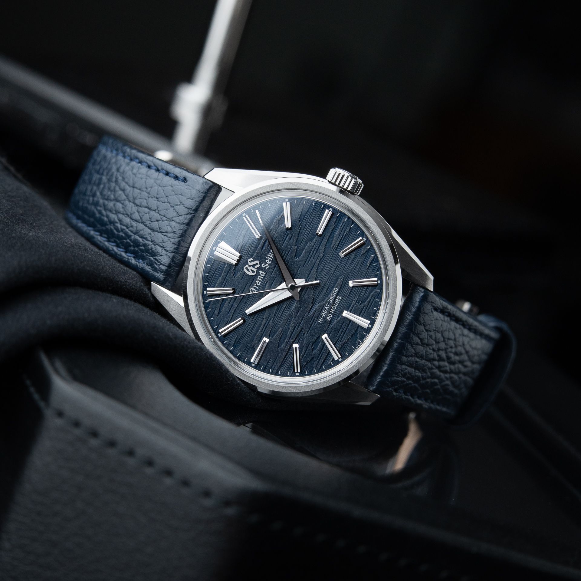 Grand Seiko Evolution 9 Collection 10/2025 Blue Birch Hi-Beat 36000 Manual 80 Hours