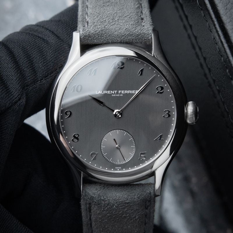 Laurent Ferrier Classic Micro-Rotor 40mm Gray Dial  Steel FBN 229.01