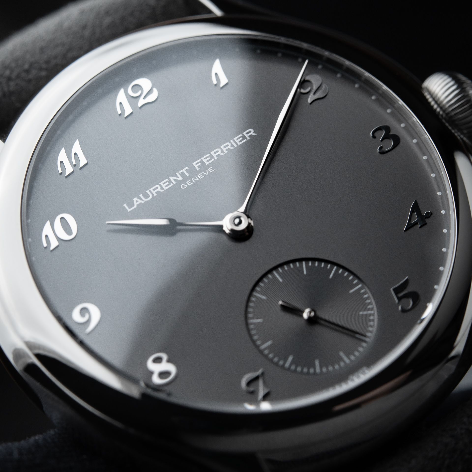 Laurent Ferrier Classic Micro-Rotor 40mm Gray Dial  Steel FBN 229.01
