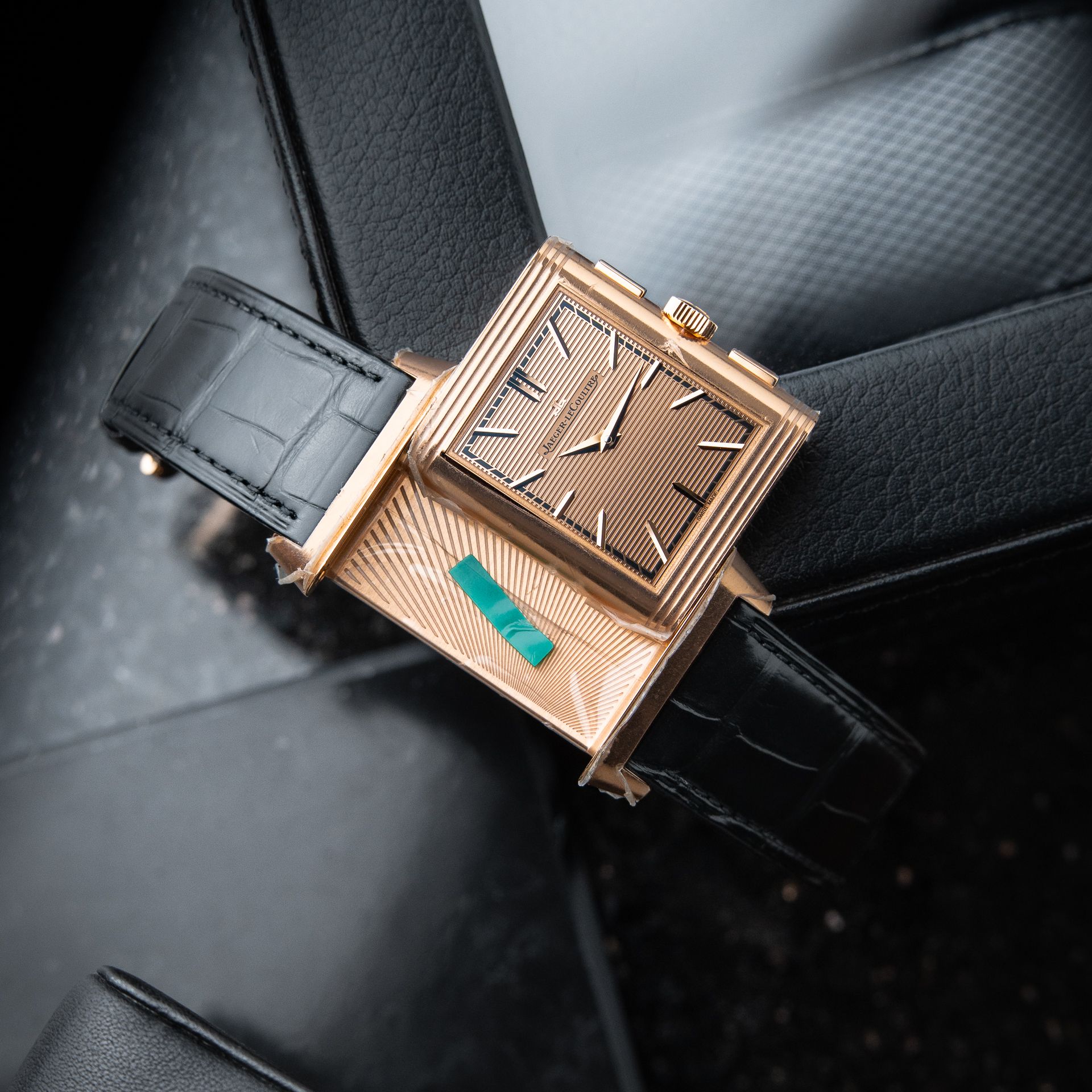 Jaeger-LeCoultre Reverso Tribute STICKERED Q4/2025 Chronograph Skeleton Rose Gold Limited Edition 216.2.S0