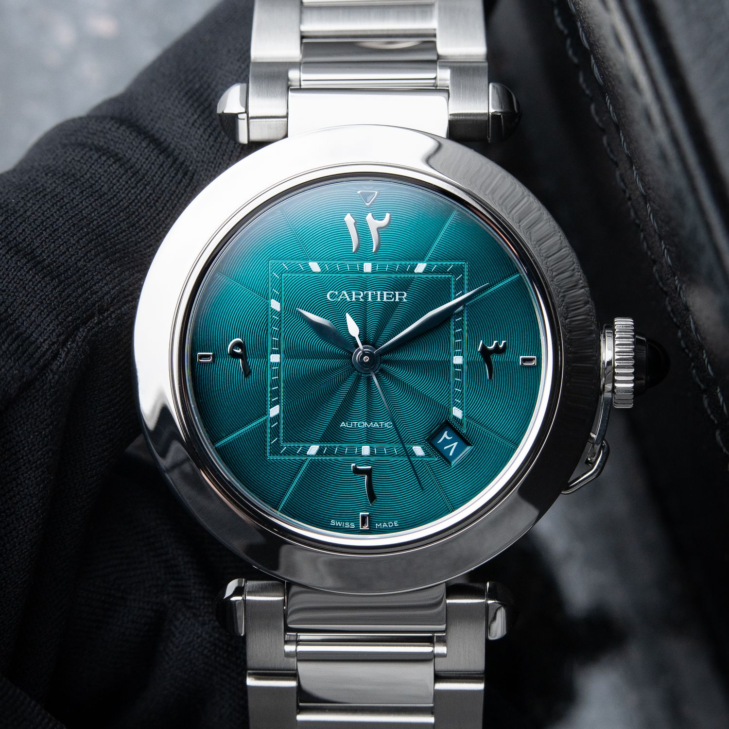 Cartier Pasha RARE UNWORN 12/2023 Turquoise Middle Eastern Arabic Bracelet