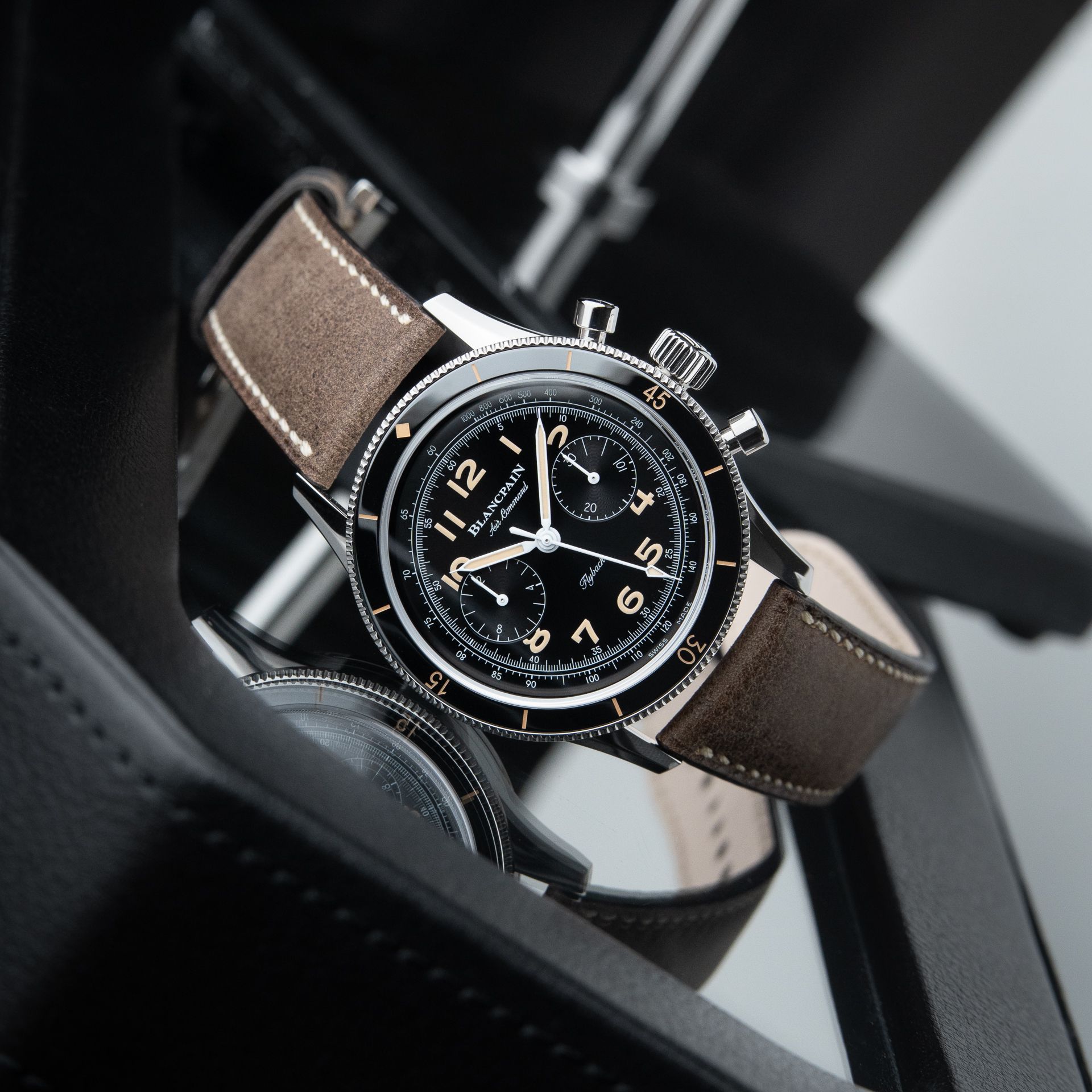 Blancpain Air Command UNWORN Flyback Chronograph Limited Black Dial 42.5mm