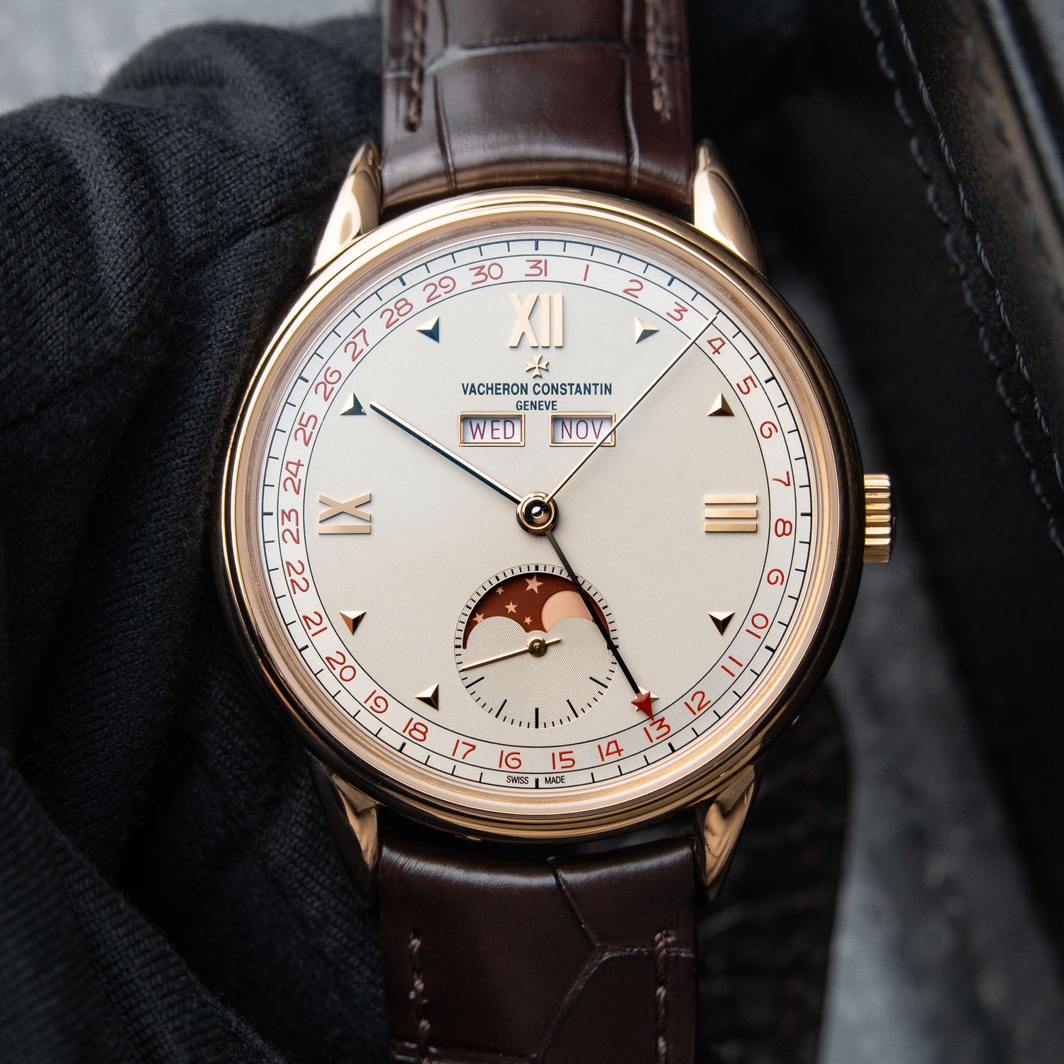 Vacheron Constantin Historiques 1948 Triple Calendar Red Rose Gold 3100V Limited Edition
