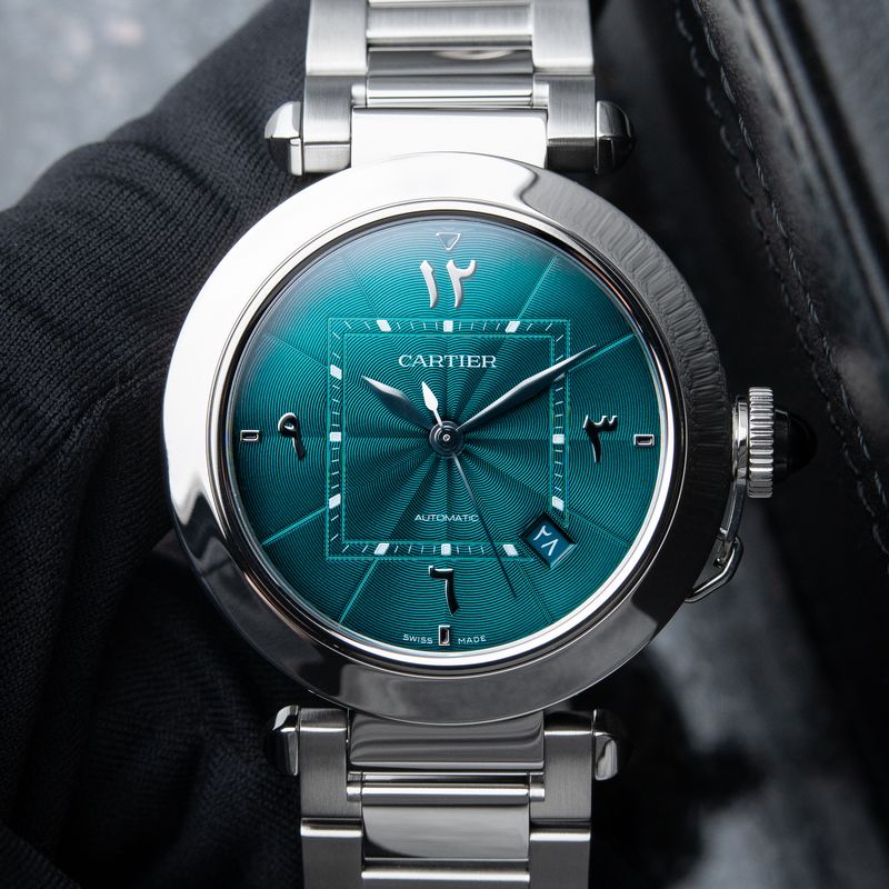 Cartier Pasha RARE UNWORN 12/2023 Turquoise Middle Eastern Arabic Bracelet