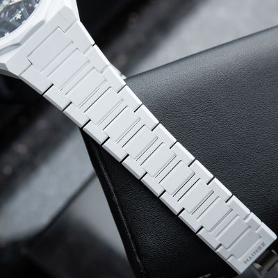 Zenith Defy Skyline UNWORN 10/2025 Skeleton White Ceramic Bracelet