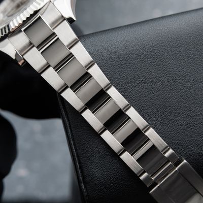 Rolex Sky-Dweller Ivory Dial Roman Numerals White Gold Oyster