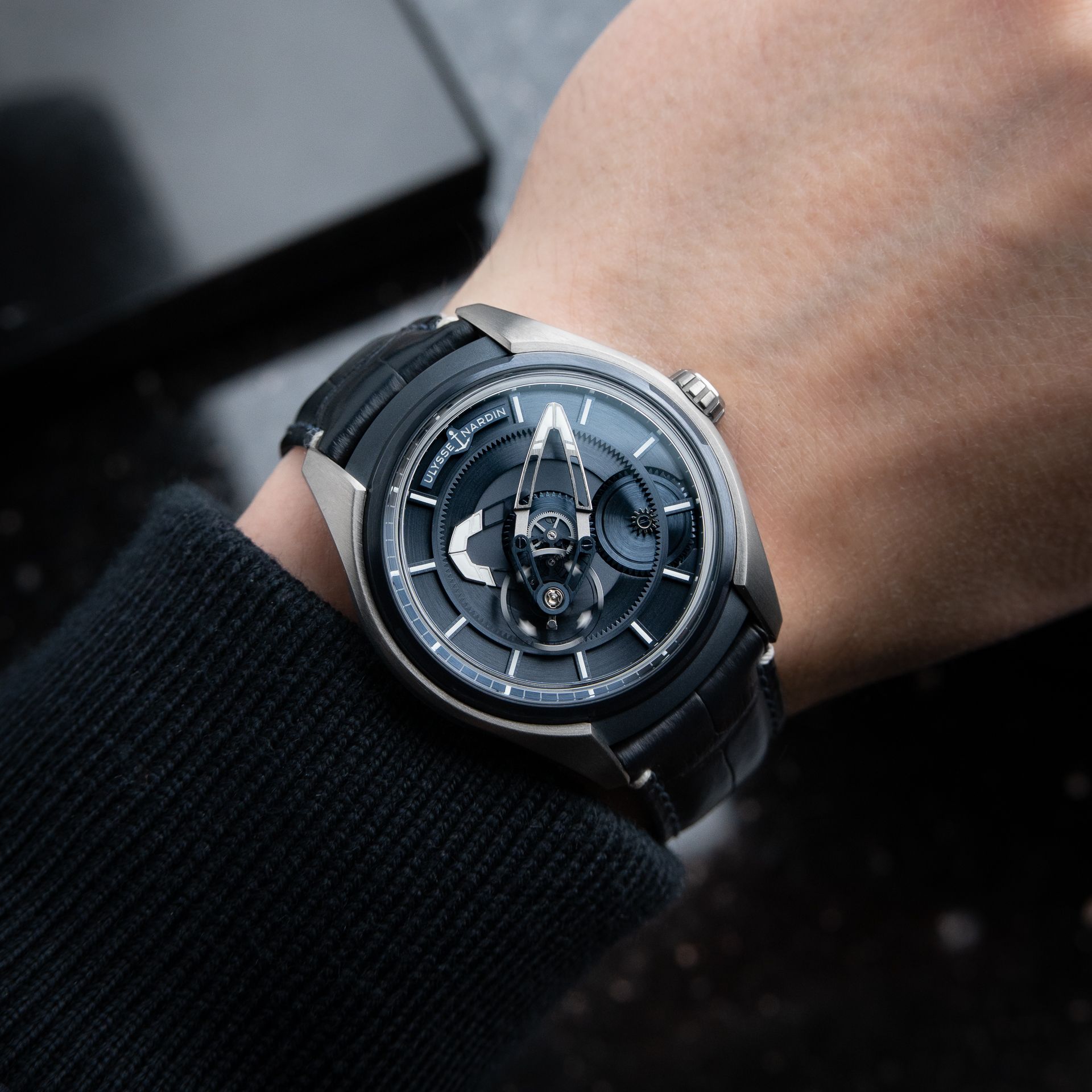 Ulysse Nardin Freak X *SERVICED* Ti Blue PVD Titanium Automatic 43mm