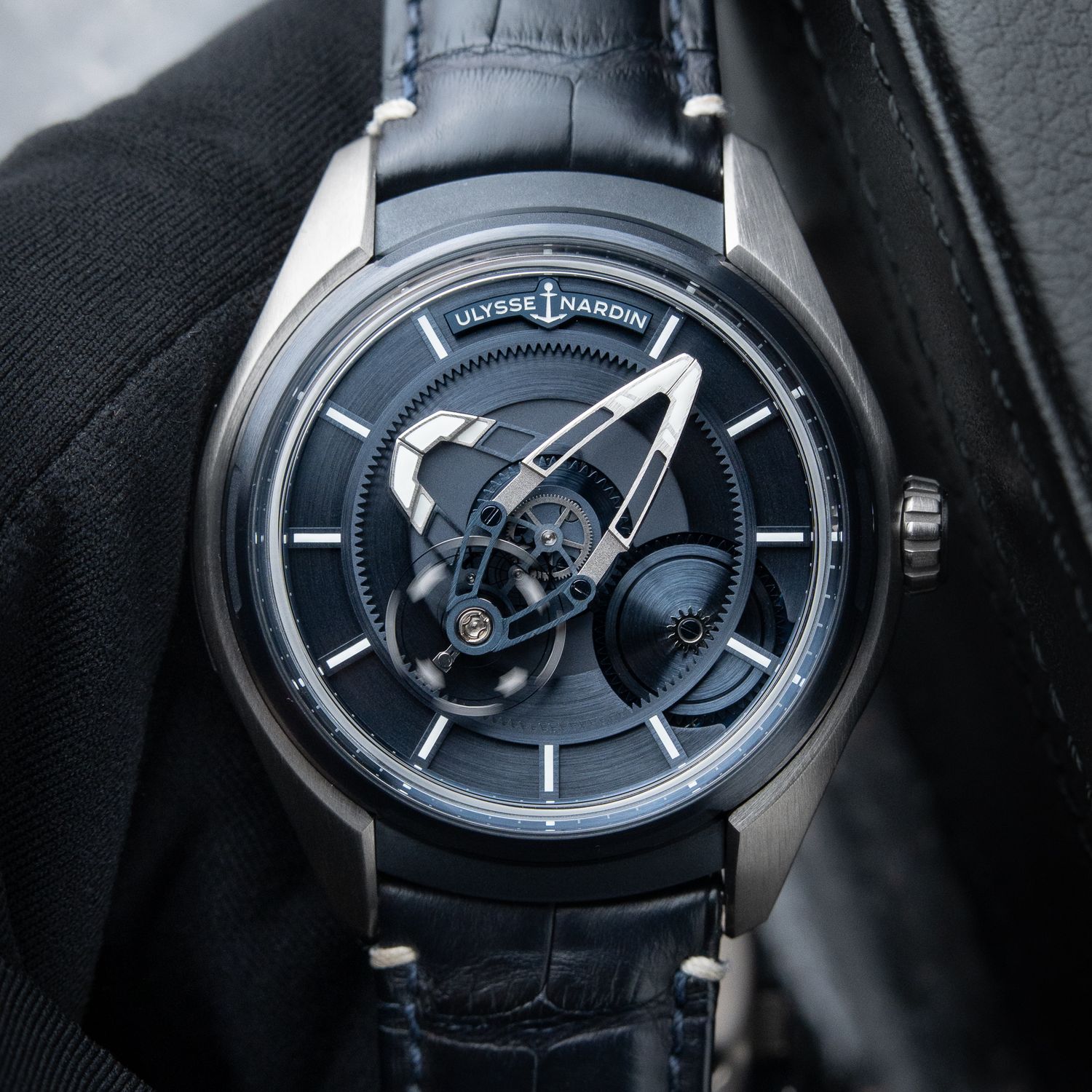 Ulysse Nardin Freak X *SERVICED* Ti Blue PVD Titanium Automatic 43mm